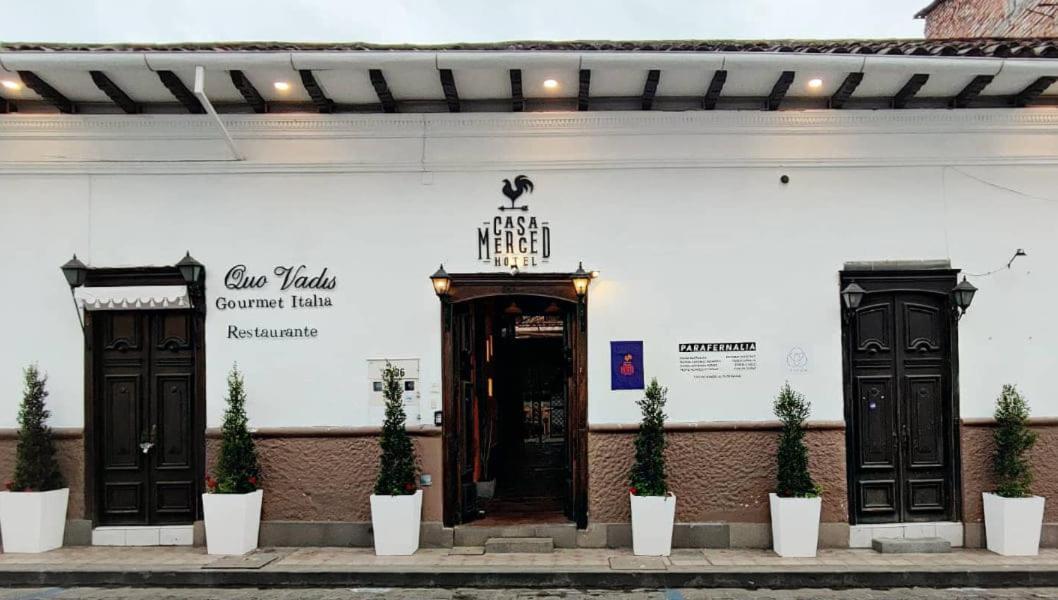 Hotel Casa Merced Cuenca Exterior foto