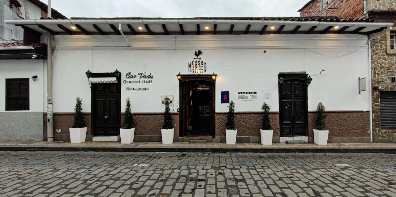 Hotel Casa Merced Cuenca Exterior foto